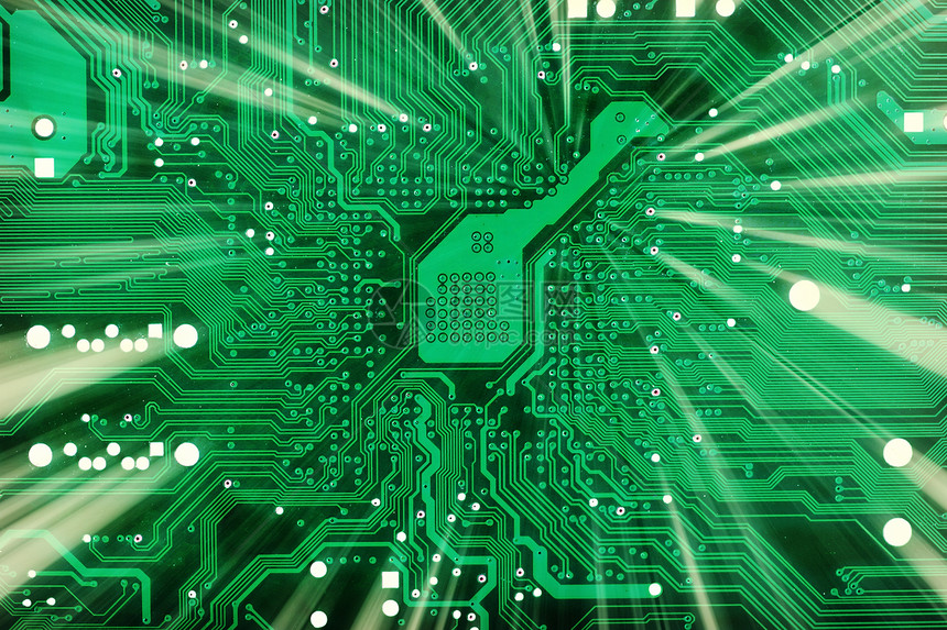 技術工業電子化綠本背景材料
